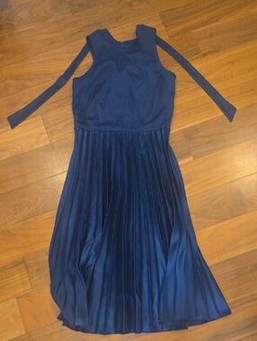 Closet Royal Blue Zip-Back Dress